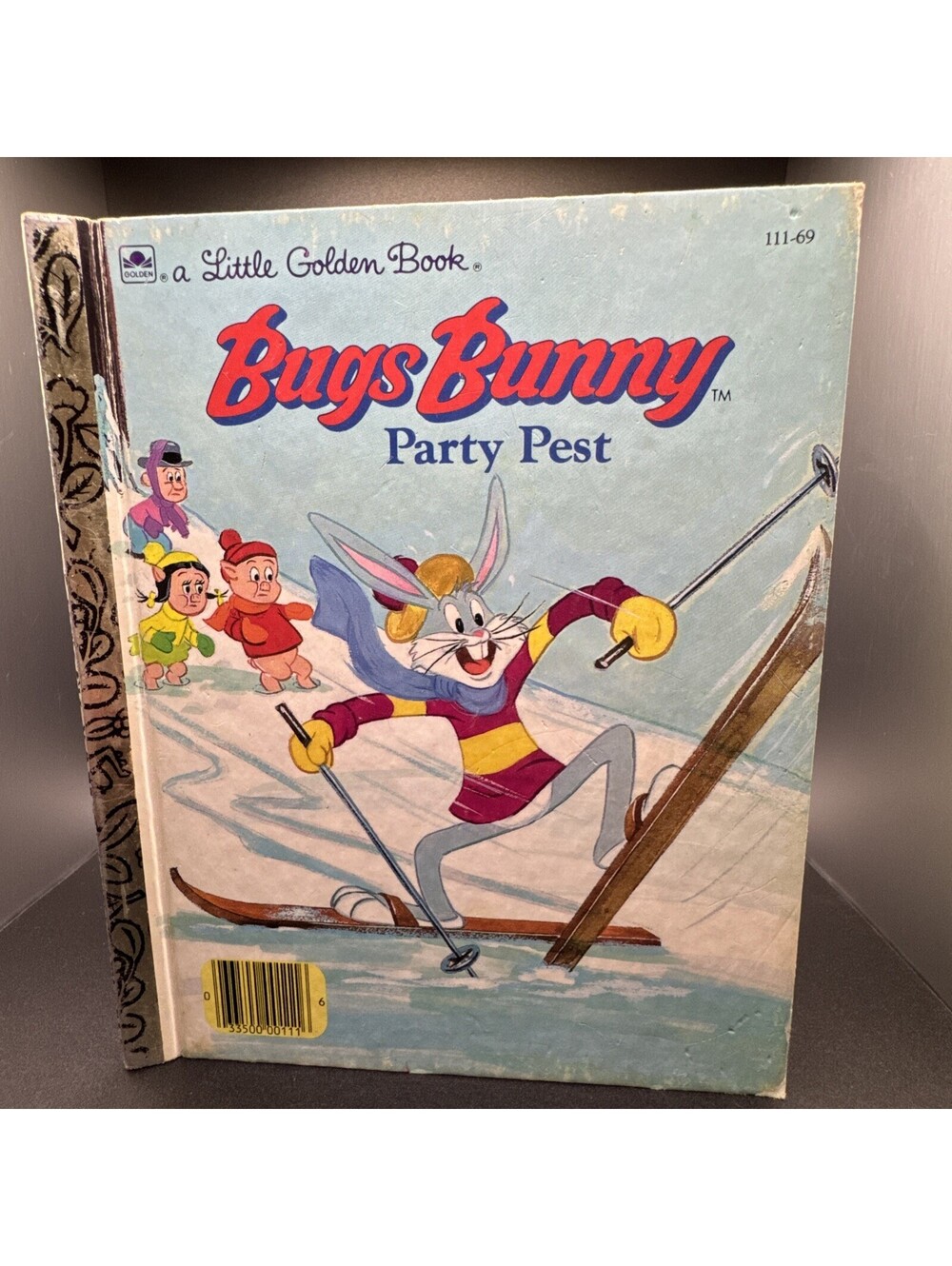 Bugs Bunny Party Pest a Little Golden Book Vintage 1976